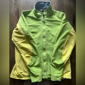 Marmot Women’s Green/Yellow Soft Shell Jacket Coat size Large